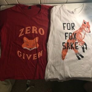 🦊 FOX SHIRT BUNDLE SIZE XL 🦊